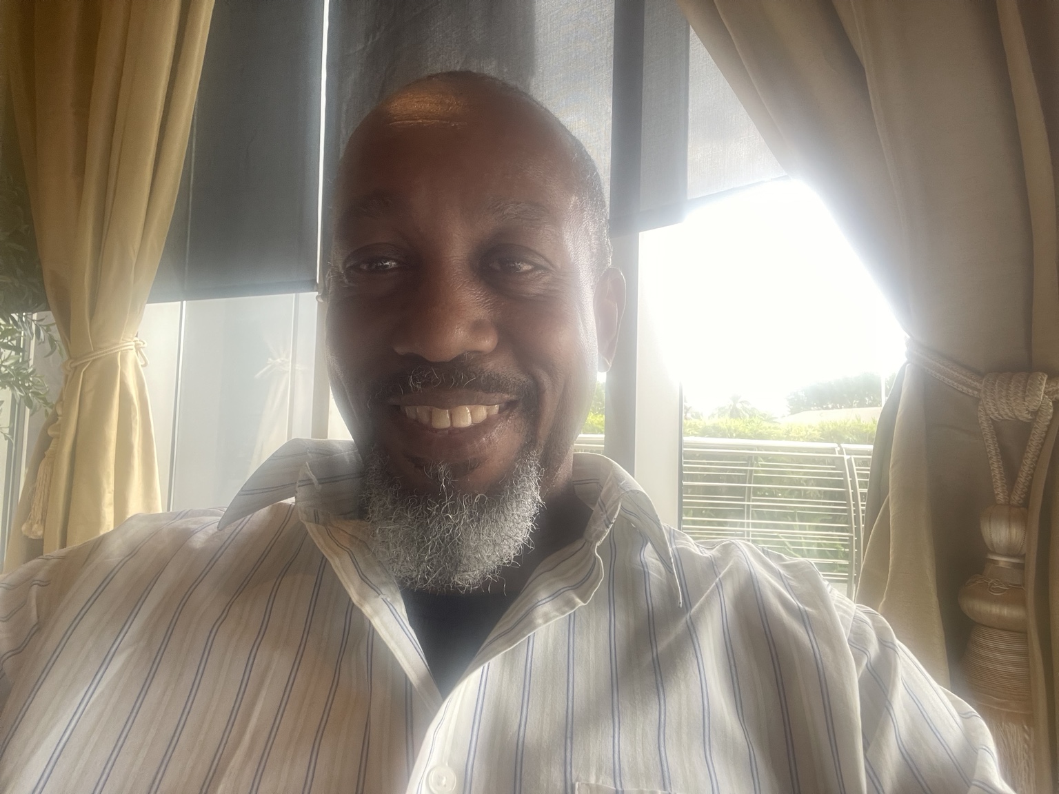 Anthony Williams smiling